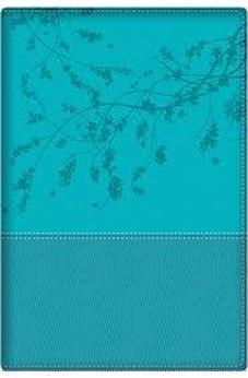 RVR 1960 Biblia de la mujer conforme al corazón de Dios: Duotono Aqua