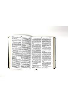 Biblia RVR 1960 Letra  Grande Tamano Manual Con Referencias  Habano/Verde Oscuro Similpiel