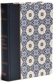 RVR 1960 Biblia De Apuntes, Piel Fabricada Y Mosaico Crema Y 9781535902199