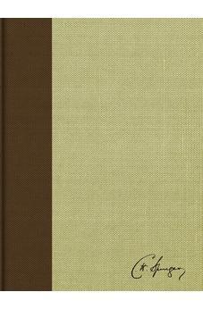 Rvr 1960 Biblia De Estudio Spurgeon Marron Claro, Tela 9781535915175
