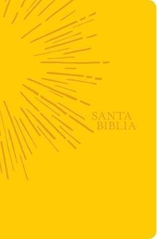 Santa Biblia NTV, Edición ágape, Sol (SentiPiel, Amarillo)