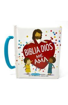 Biblia Dios me ama con asa tapa dura