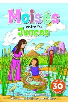 Moisés entre los Juncos - Libro de Pegatinas