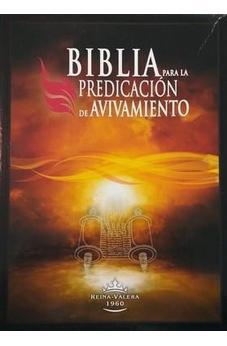 Biblia RVR 1960 Predicación de Avivamiento Piel negro