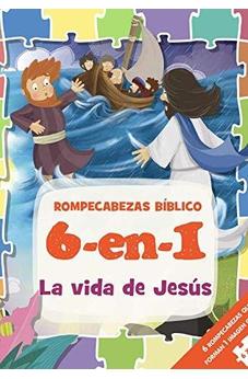 6 En 1 Rompecabezas Biblicos La Vida De Jesús  (Rompecabezas Bíblico )