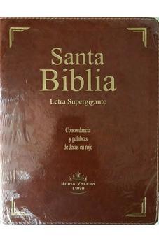 Biblia RVR 1960 Tapa Marrón, Canto Dorado, Con Indice