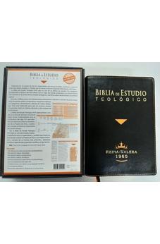 Image of Biblia de Estudio Teológico Reina Valera 1960 Piel Fabricada Negro con Indice