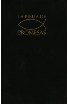 Biblia De Promesas - Edición Económica - Pasta Rústica - Color Negro con Índice