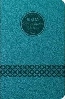 RVR 1960 Biblia Tu Andar Diario / Piel Especial Color Azul Marino