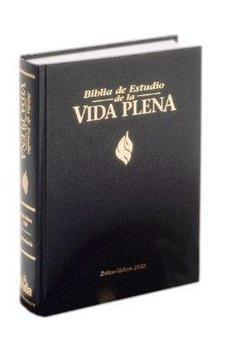 Biblia De Estudio Vida Plena RVR 1960 - Tapa Dura con Índice