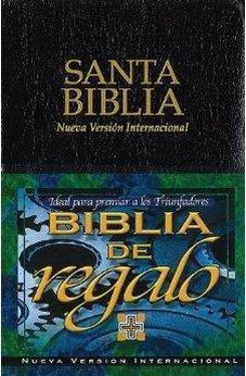 NVI Biblia de Premio y Regalo, Piel Imitada, Negra