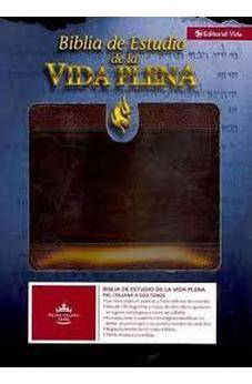 Biblia RVR 1960 de Estudio Vida Plena Imitación Piel