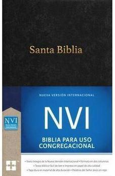 SANTA BIBLIA CONGRE NVI BLK HC