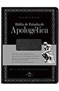 RVR 1960 Biblia De Estudio De ApologeTica Negro, Imitacion Piel