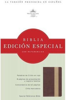 RVR 1960 Biblia Con Referencias Bronce/Tostado Simil Piel 9781433606281