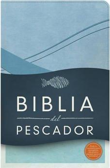 RVR 1960 BIBLIA DEL PESCADOR AZUL COBALTO SÍMIL PIEL