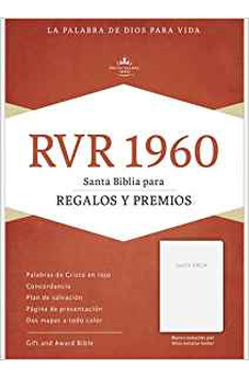 RVR 1960 Biblia Regalos Y Premios Blanco, Imitacion Piel