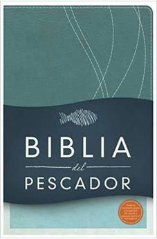 RVR 1960 BIBLIA DEL PESCADOR AZUL PETRÓLEO, SÍMIL PIEL