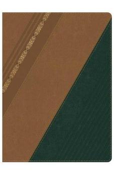 RVR 1960 Biblia De Estudio Holman Castano Verde Bosque con Filigrana Simil Piel