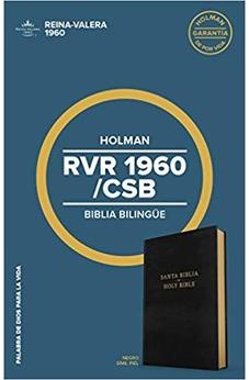 RVR 1960/CSB Biblia Bilingue, Negro Imitacion Piel: CSB/RVR 1960 Bilingual Bi