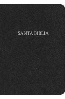 NVI Biblia Letra Gigante negro, piel fabricada