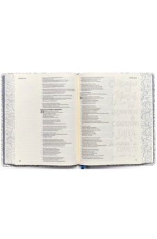 Image of RVR 1960 Biblia De Apuntes, Piel Fabricada Y Mosaico Crema Y 9781535902199