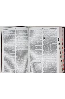 Image of Biblia RVR 1960 Letra Super Gigante Marrón, Símil Piel Con Índice Y Solapa Con Imán 9781535902564