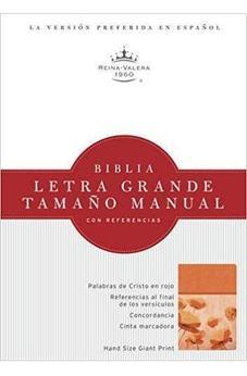 RVR 1960 Biblia Letra Grande Tamano Manual 9781586408244