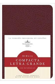 RVR60 Biblia Com Lg C/ Ref, Borgoa Imitacion Piel