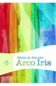 RVR 1960 Biblia De Estudio Arco Iris Multicolor, Tapa Dura