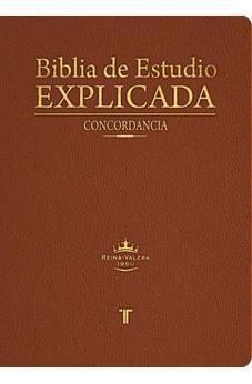 Biblia De Estudio Explicada - RVR 1960 Marrón