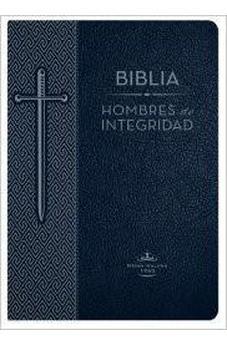 Biblia RVR 1960  De Estudio Hombres De Integridad Piel Azul