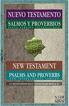 NVI / Niv Espanol / Ingles Nuevo Testamento Con Salmos Y Proverbios