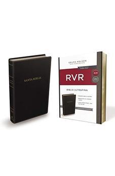 SANTA BIBLIA REINA VALERA REVISADA (RVR) ULTRAFINA, NEGRA CONTEMPORÁNEA