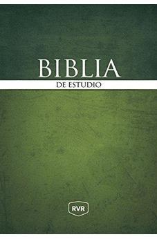 SANTA BIBLIA DE ESTUDIO REINA VALERA REVISADA RVR, TAPA DURA