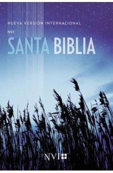 BIBLIA NVI MISIONERA RUSTICA AZUL