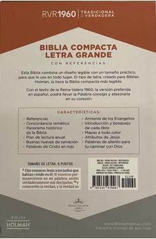 Image of Biblia RVR1960 Compacta Letra Grande Negro